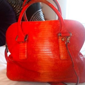 Christian Siriano Orange Handbag